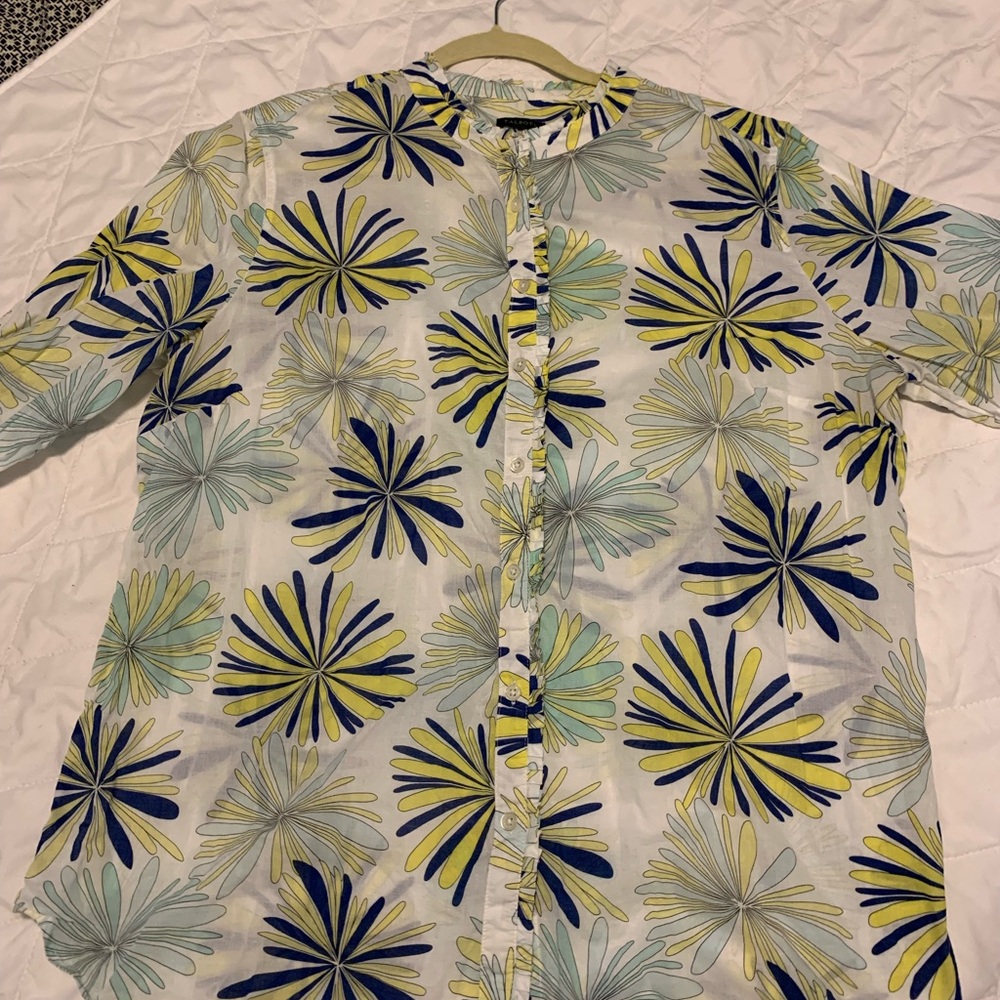 Floral Casual Button Down Shirt